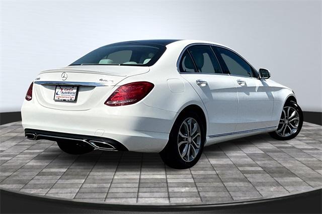 Photo of 2015 White Mercedes-Benz C-Class