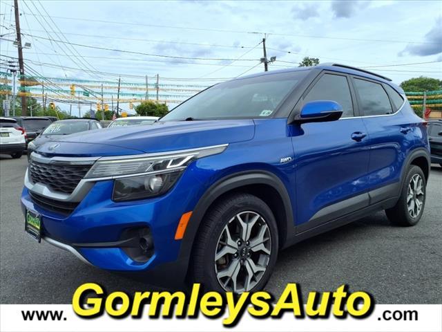 Photo of 2021 Neptune Blue Kia Seltos