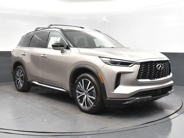 Photo of 2025 Warm Titanium/Black Obsidian INFINITI QX60