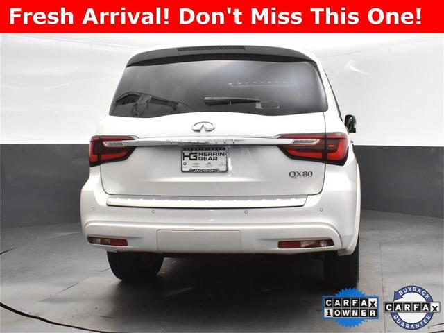 Photo of 2020 Moonstone White INFINITI QX80