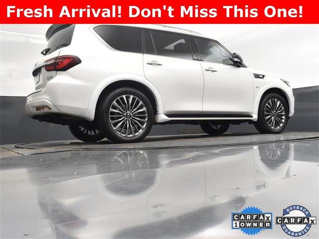 Photo of 2020 Moonstone White INFINITI QX80