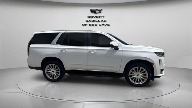 Photo of 2023 Crystal White Tricoat Cadillac Escalade
