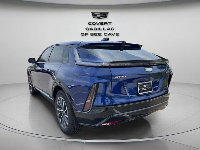 Photo of 2025 Opulent Blue Metallic Cadillac LYRIQ