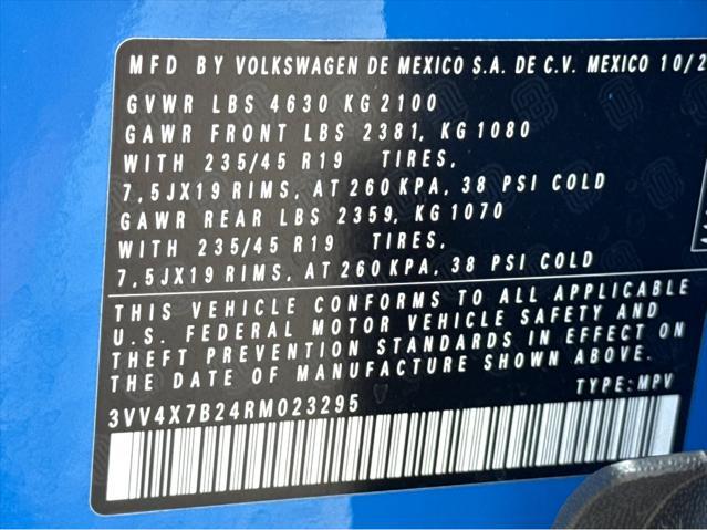 Photo of 2024 Blue Volkswagen Taos