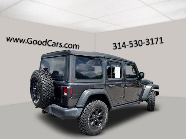 Photo of 2021 Granite Crystal Metallic Clearcoat Jeep Wrangler