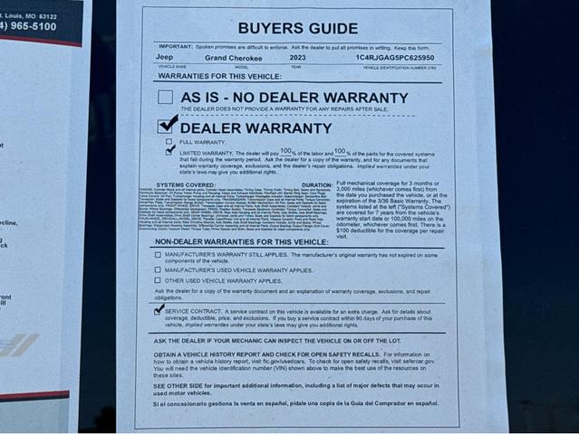 Photo of 2023 Baltic Gray Metallic Clearcoat Jeep Grand Cherokee