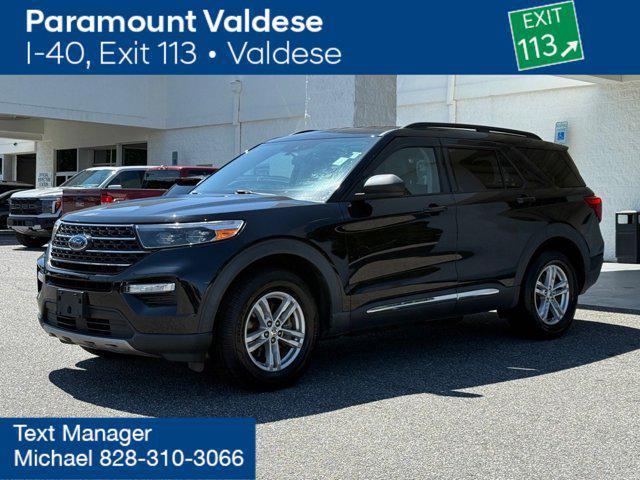 Photo of 2021 AGATE BLACK METALLIC Ford Explorer