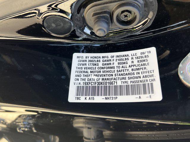 Photo of 2019 Crystal Black Pearl Honda Civic