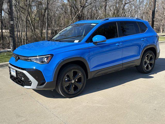 Photo of 2025 Cornflower Blue Volkswagen Taos