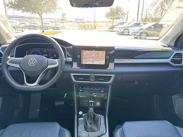 Photo of 2025 Cornflower Blue Volkswagen Taos