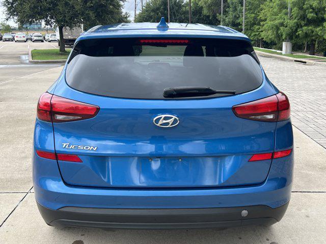 Photo of 2019 Aqua Blue Hyundai TUCSON