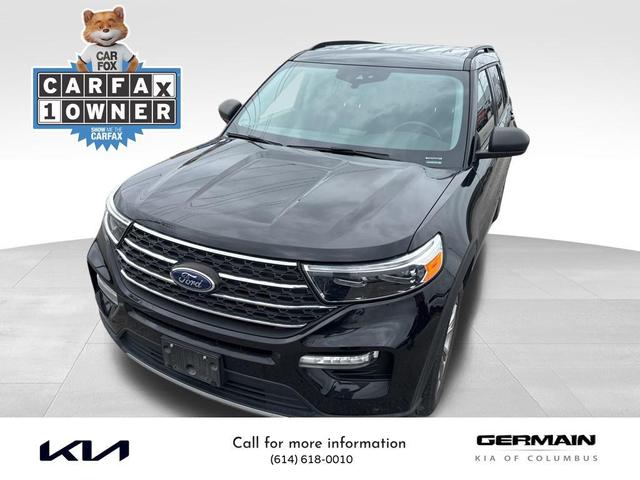 Photo of 2022 Agate Black Metallic Ford Explorer