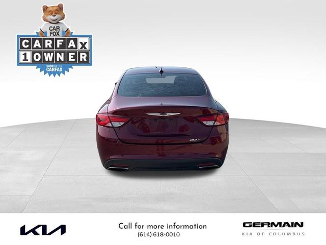 Photo of 2016 Velvet Red Pearlcoat Chrysler 200