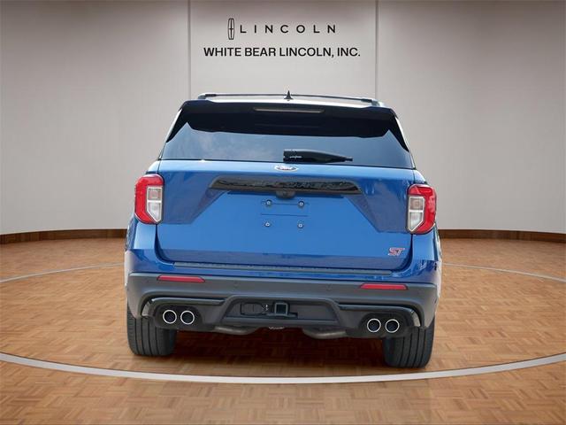 Photo of 2022 Blue Ford Explorer