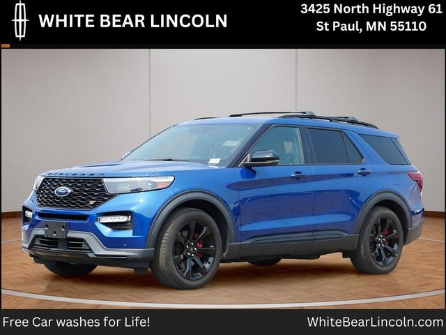 Photo of 2022 Blue Ford Explorer