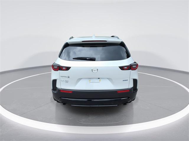 Photo of 2025 wind chill pearl Mazda CX-50 Hybrid