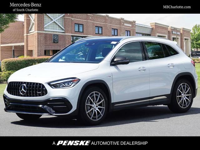 Photo of 2022 Digital White Pearl Metallic Mercedes-Benz AMG GLA 35