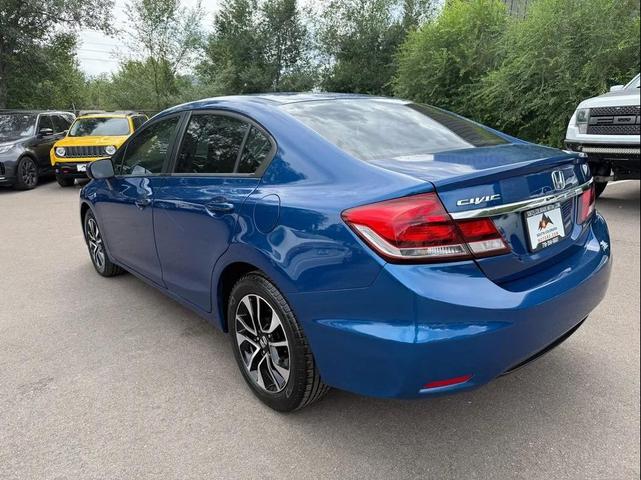 Photo of 2014 Dyno Blue Pearl Honda Civic