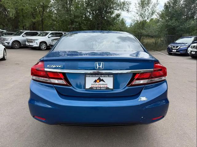 Photo of 2014 Dyno Blue Pearl Honda Civic