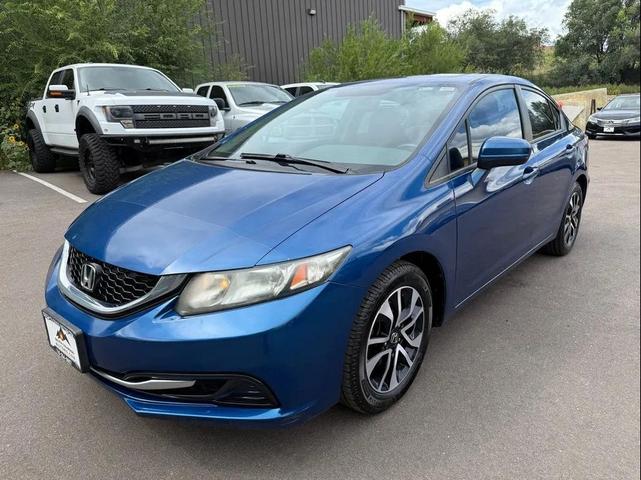 Photo of 2014 Dyno Blue Pearl Honda Civic