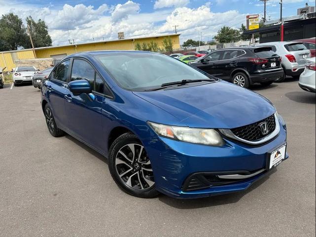Photo of 2014 Dyno Blue Pearl Honda Civic