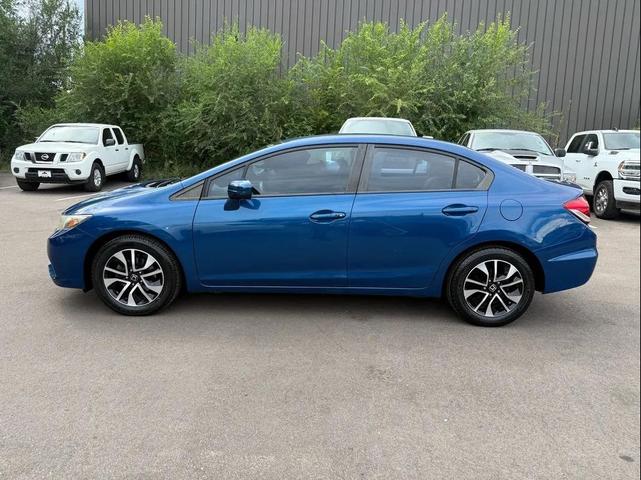 Photo of 2014 Dyno Blue Pearl Honda Civic