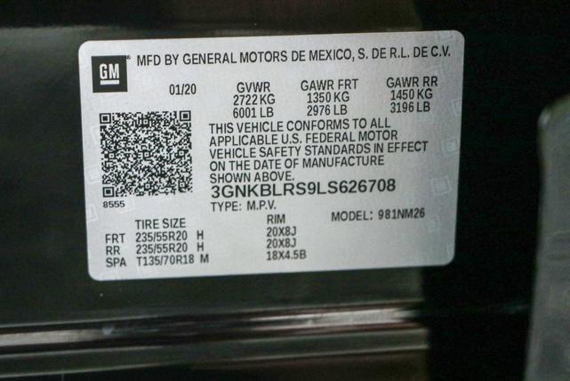 Photo of 2020 Black Chevrolet Blazer