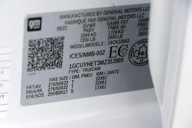 Photo of 2021 White Chevrolet Silverado 1500