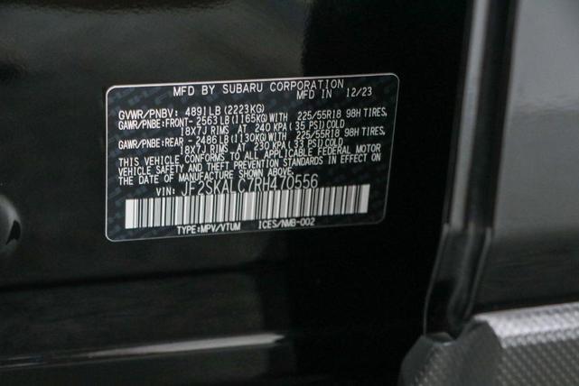 Photo of 2024 Crystal Black Silica Subaru Forester