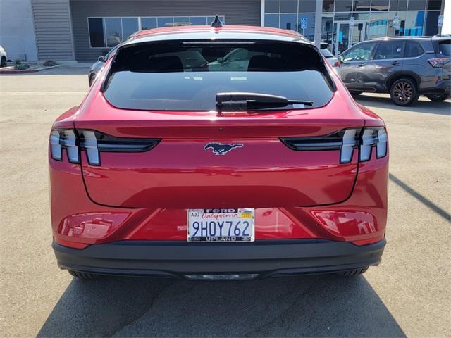 Photo of 2023 Rapid Red Metallic Tinted Clearcoat Ford Mustang Mach-E