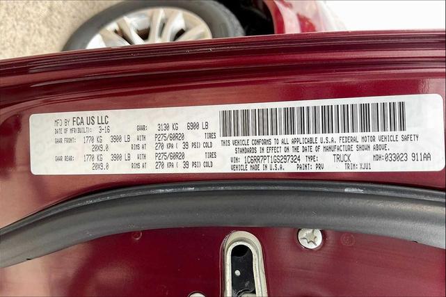 Photo of 2016 Delmonico Red Pearlcoat RAM 1500