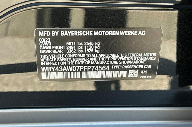 Photo of 2023 Black Sapphire Metallic BMW i4 Gran Coupe