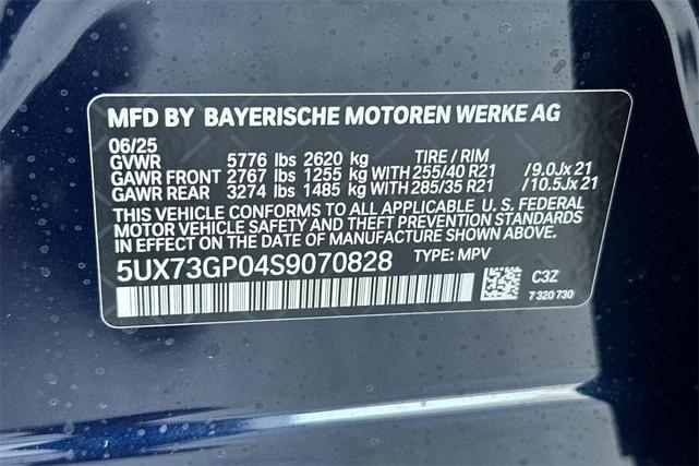 Photo of 2025 Tanzanite Blue II Metallic BMW X3
