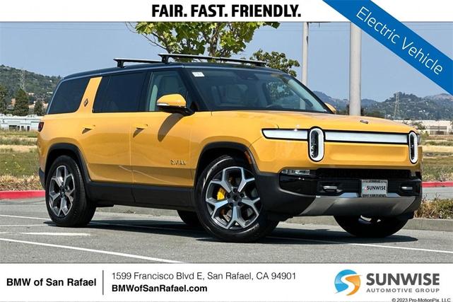 Photo of 2023 Compass Yellow Rivian R1S
