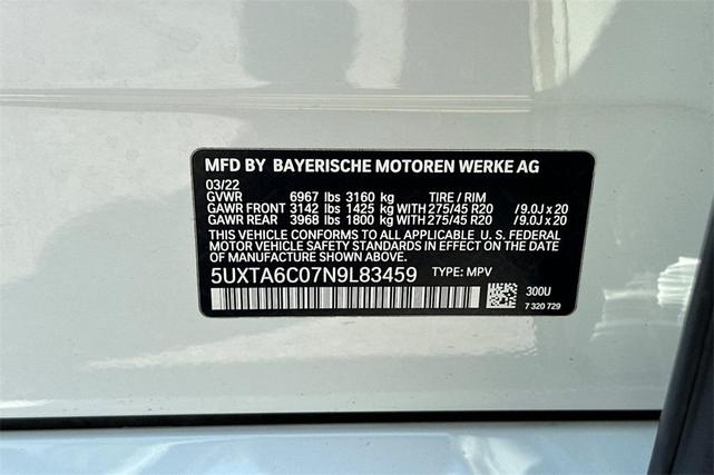Photo of 2022 Alpine White BMW X5 PHEV