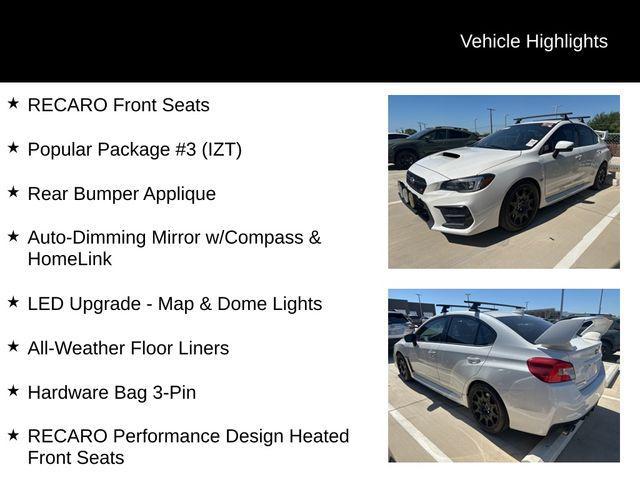 Photo of 2020 Crystal White Pearl Subaru WRX STI