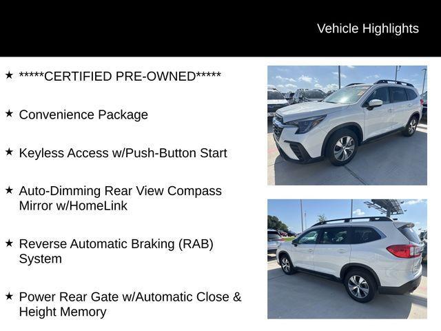 Photo of 2024 Crystal White Pearl Subaru Ascent