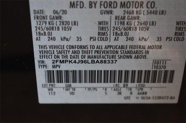 Photo of 2020 Black Ford Edge