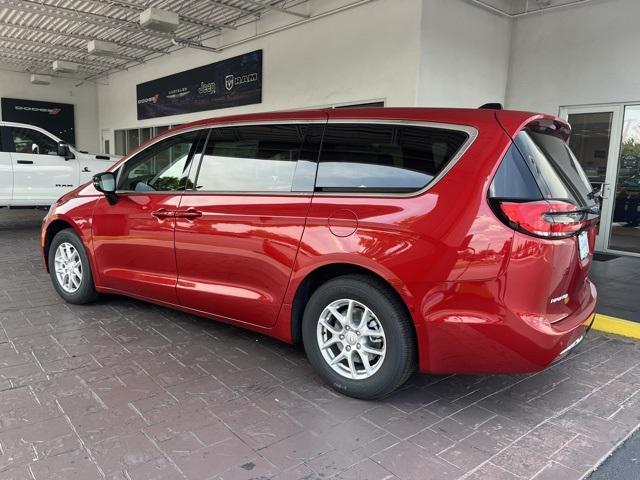 Photo of 2025 Red Hot Pearlcoat Chrysler Pacifica