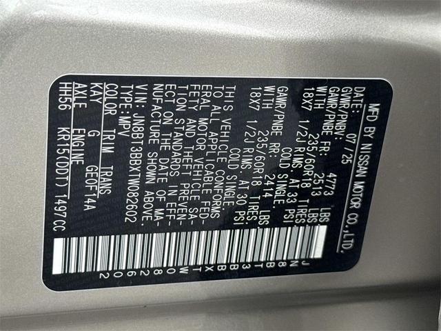 Photo of 2026 Silver Metallic Nissan Rogue
