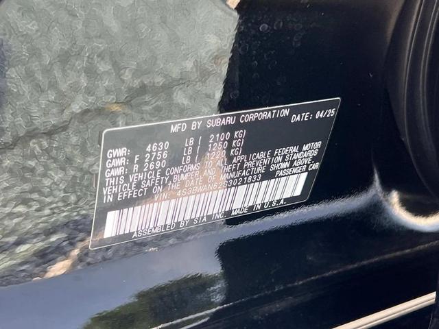 Photo of 2025 Crystal Black Silica Subaru Legacy