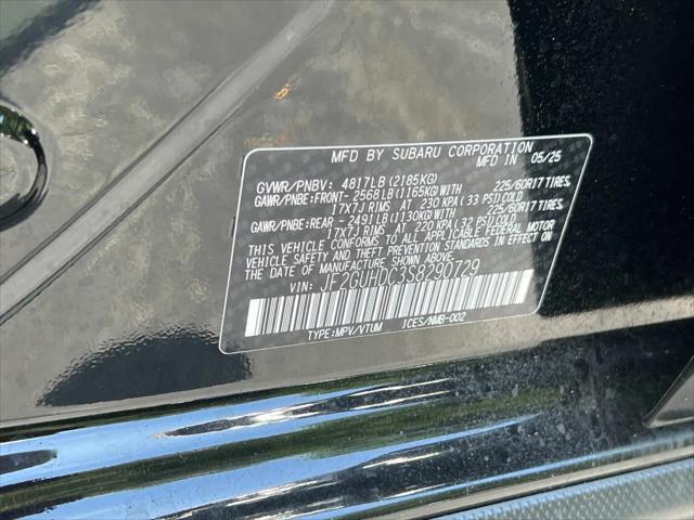 Photo of 2025 Crystal Black Silica Subaru Crosstrek