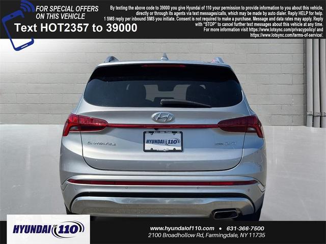 Photo of 2022 Shimmering Silver Hyundai SANTA FE