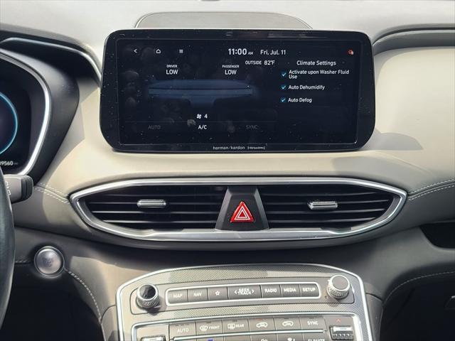 Photo of 2021 Portofino Gray Hyundai SANTA FE