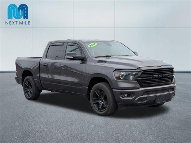 Photo of 2021 Granite Crystal Clearcoat Metallic RAM 1500
