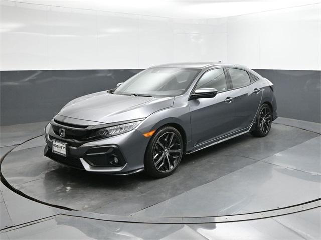 Photo of 2021 Gray Honda Civic