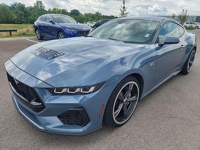 Photo of 2024 Vapor Blue Metallic Ford Mustang