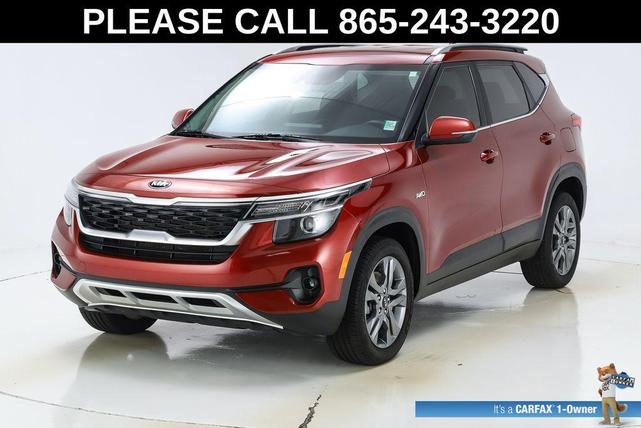 Photo of 2021 Mars Orange Kia Seltos