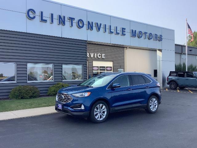 Photo of 2020 Atlas Blue Metallic Ford Edge