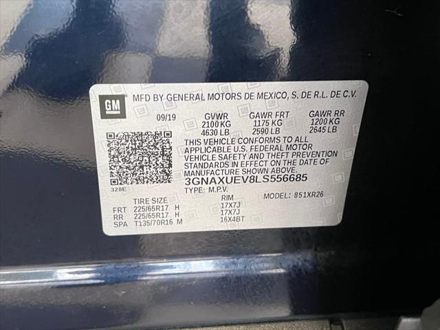 Photo of 2020 Midnight Blue Metallic Chevrolet Equinox